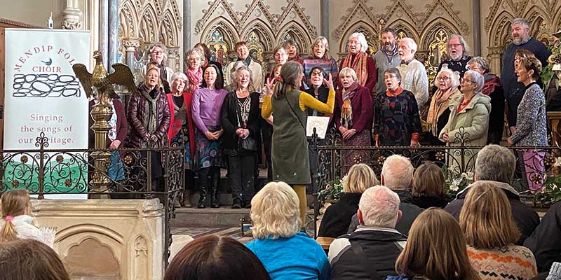 Festive Evening of Folk Songs for Charity in Cheddar